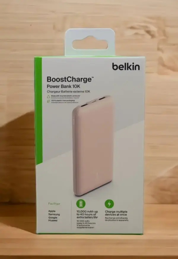 BELKIN BOOSTCHARGE POWER BANK 10K | PINK